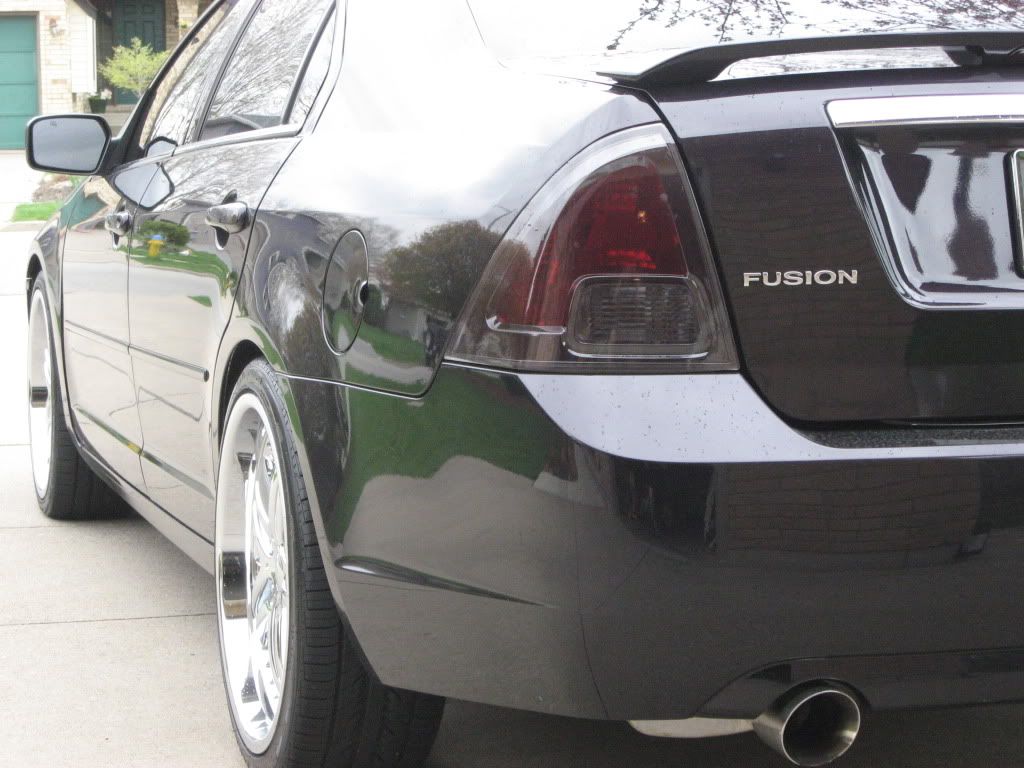 LaminX "Gunsmoke" tinted tail lights installed with pics